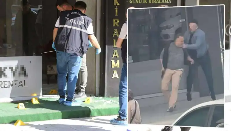 Alacak Meselesinde Kan Aktı: Tabancı ile Vurup Döner Bıçağıyla Kovaladı!