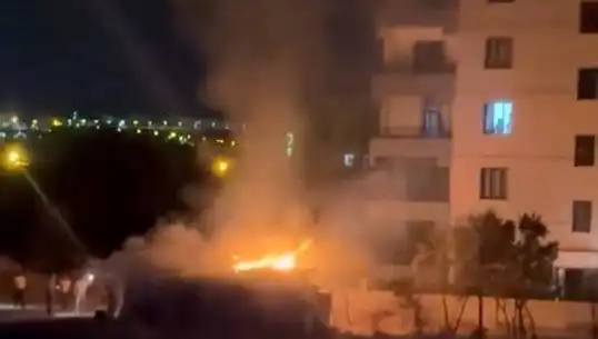 Elazığ'da Korkunç Yangın: Kümeslerdeki Tavuklar ve Kuşlar Telef Oldu