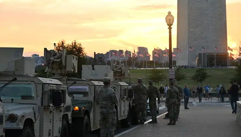 ABD Ordusunun Washington’dan Chicago’ya İleri Harekatı Başladı