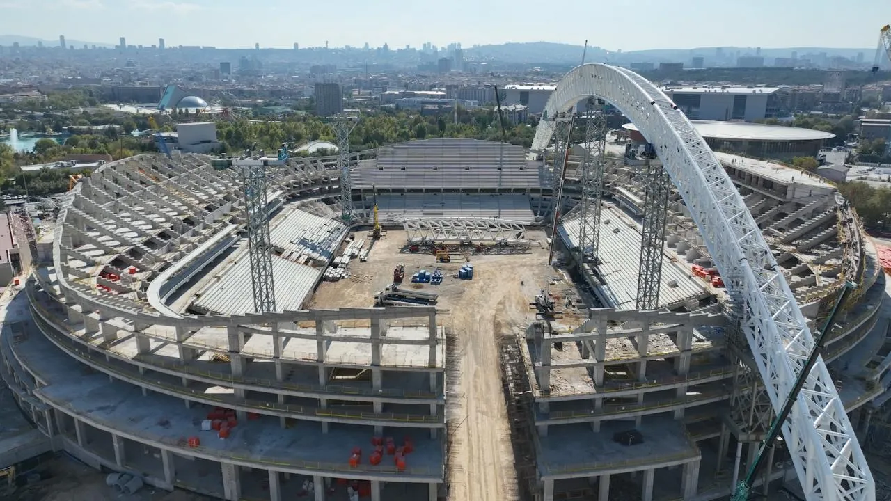 Ankara’nın Yeni Stadyumu Tamamlanmak Üzere: Başkent Sporuna Modern Bir Yuva
