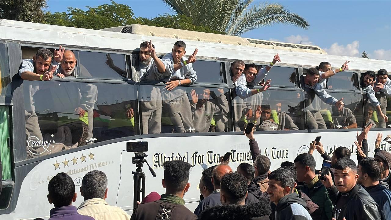 Filistinli Rehineler Özgürlüklerine Kavuştular!