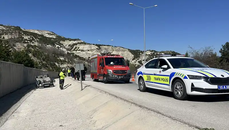 Burdur’da Korkunç Kaza: İki Çocuk Dört Kişi Yaraladı