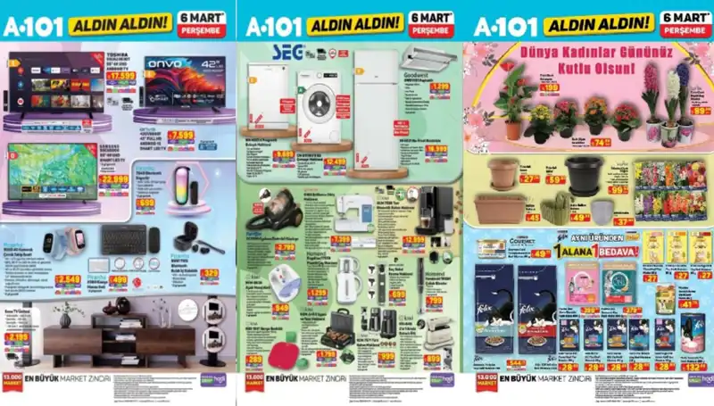 A101’de 6 Mart Aktüel Ürünler: Elektrikli Süpürgeniz ve Daha Fazlası