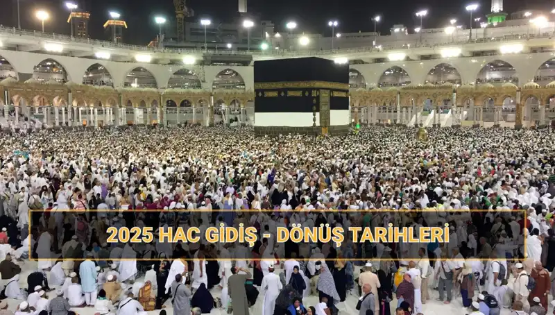 2025 Hac Tarihleri ve Fiyatları: Hac Yolculuğu İçin Hazırlıklar Başladı