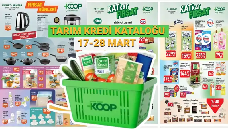 Tarım Kredi Kooperatif Marketleri'nde Mart İndirimleri: Fırsatlarla Dolu Alışveriş Zamanı!