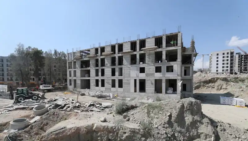 Defne'de Jandarma Hizmet Binalarının İnşaatı Hızla İlerliyor