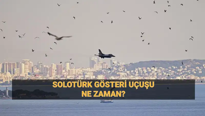 SOLOTÜRK İzmit Semalarında! 18 Mart Çanakkale Zaferi Uçuş Programı Açıklandı