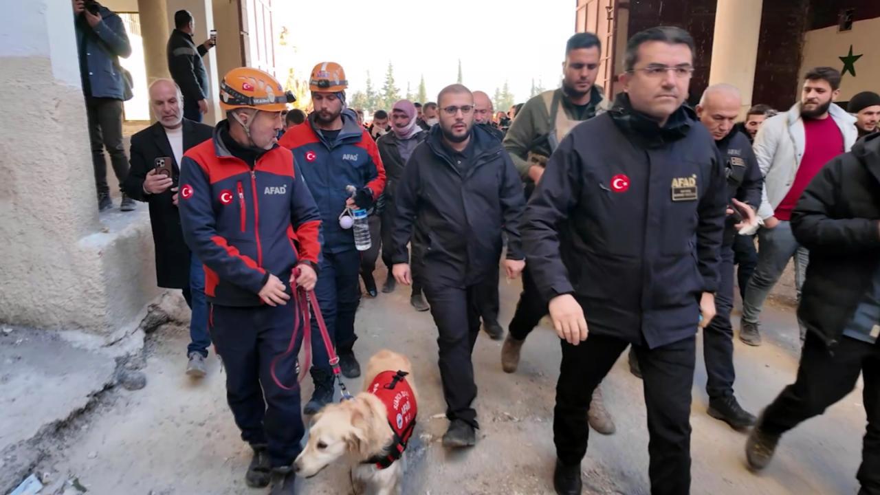 AFAD, Sednaya Hapishanesi'nde Arama ve Kurtarma Çalışmalarına Devam Ediyor