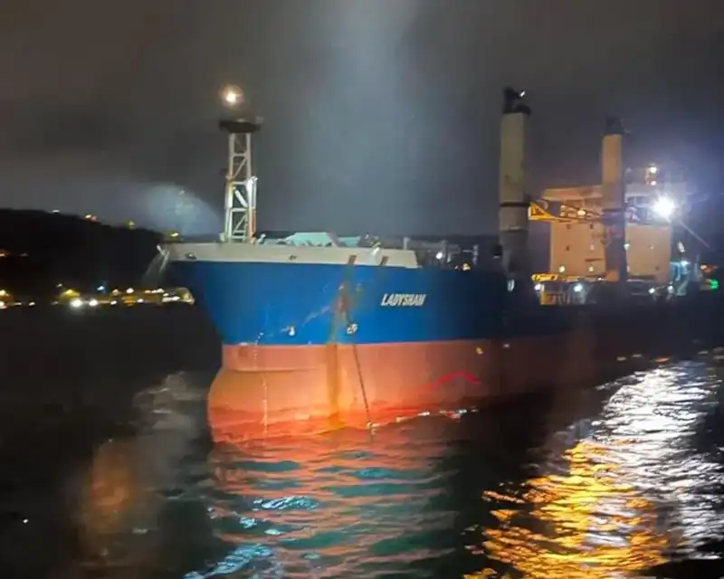 İstanbul Boğazı'nda Kuru Yük Gemisi Arızalandı: Denizde Kurtarma Operasyonu