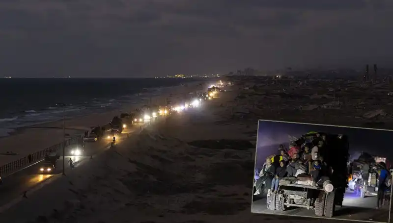 Gazze'de Yeni Göç Dalgası: Savaşın Gölgesinde Hayatta Kalma Mücadelesi