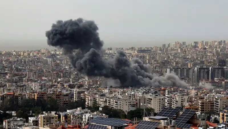 İsrail Ordusu, Beyrut'un Güneyine Hava Saldırısı Düzenledi!