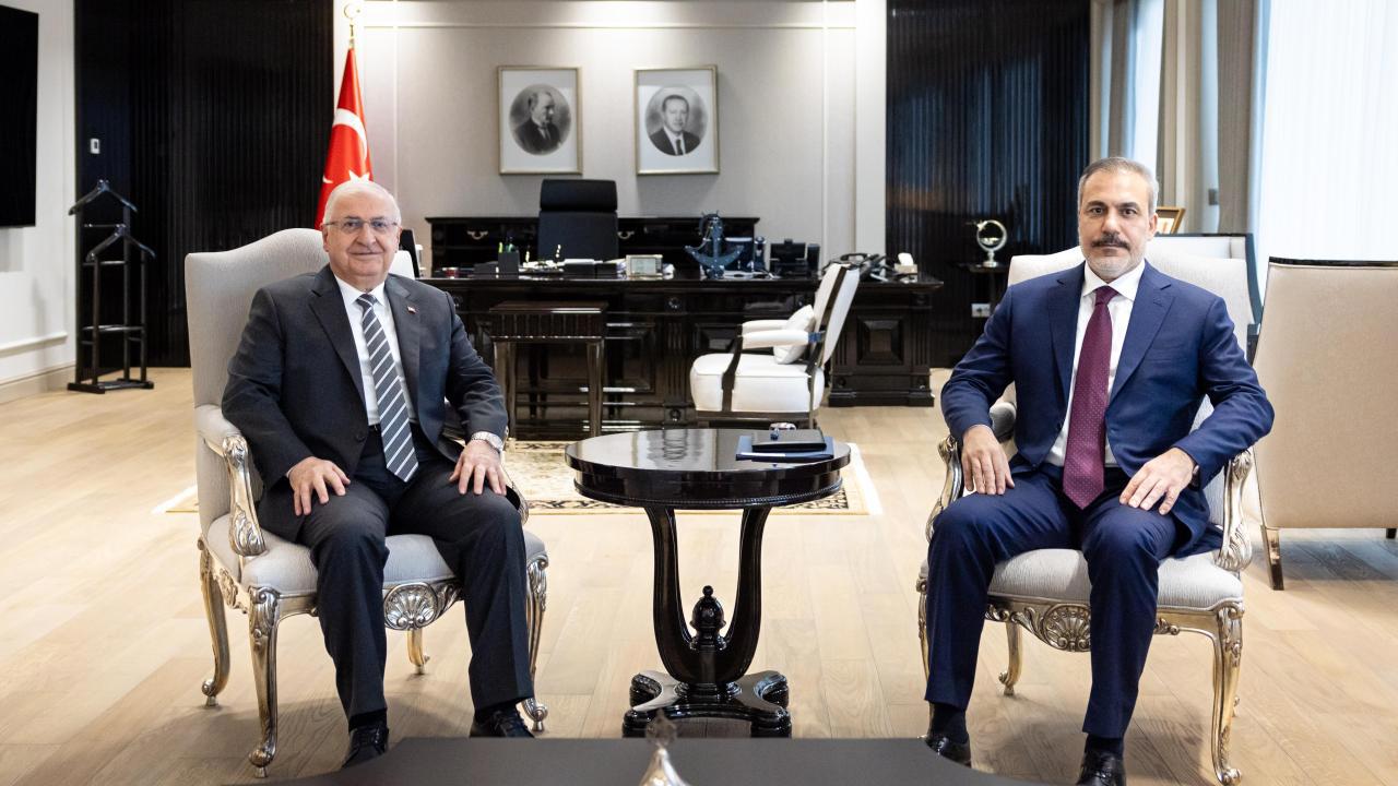 Bakan Güler ve Bakan Fidan İşbirliği Görüştü
