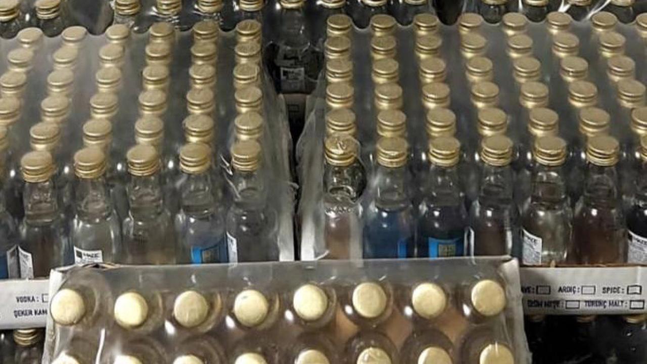 Çengel Operasyonunda 40 Bin Litre Sahte İçki Yakalandı