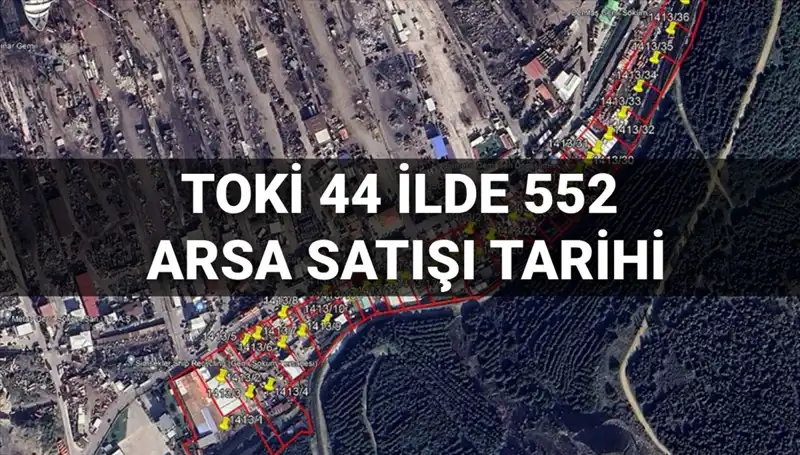 TOKİ’den Üç Büyük Şehirde Arsa Satışı Açık Artırması Heyecanı!