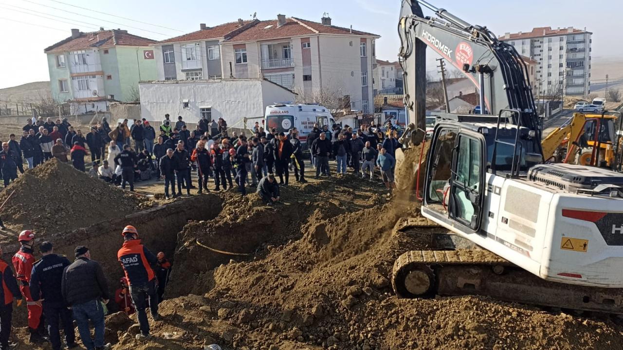 Ankara'da inşaat göçtü: 1 işçi hayatını kaybetti, 1 işçi aranıyor